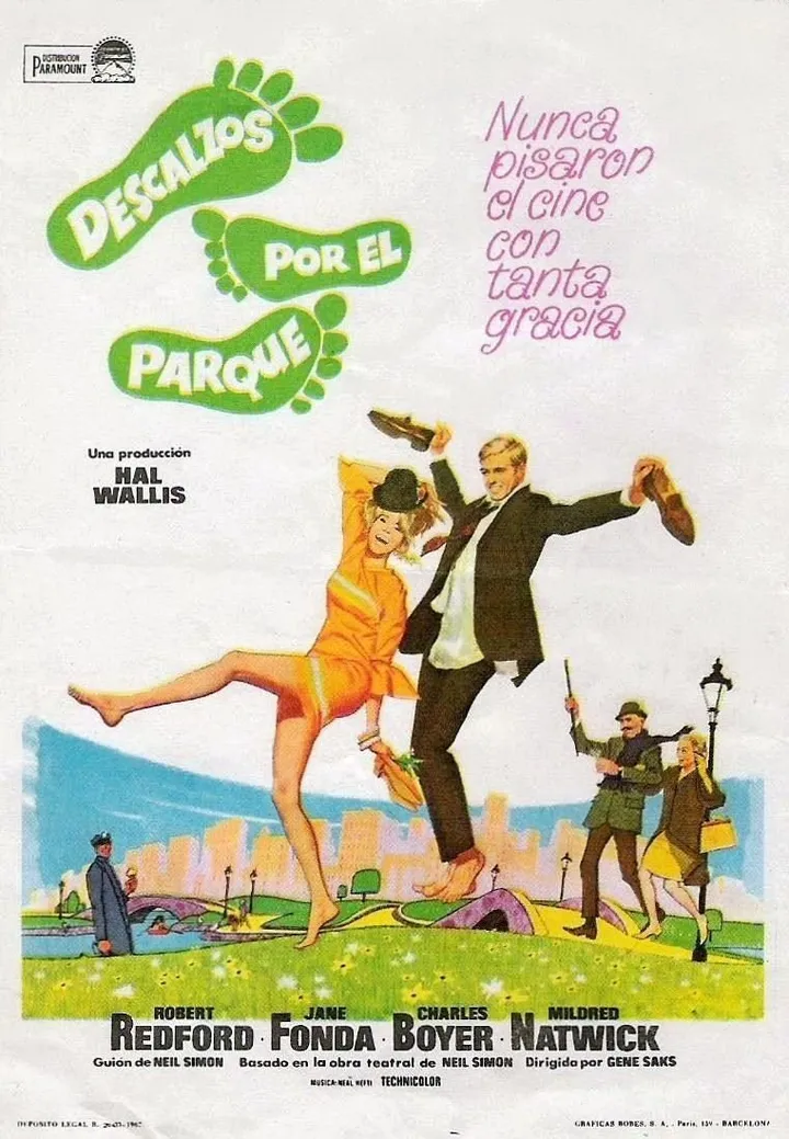 Descalzos en el parque