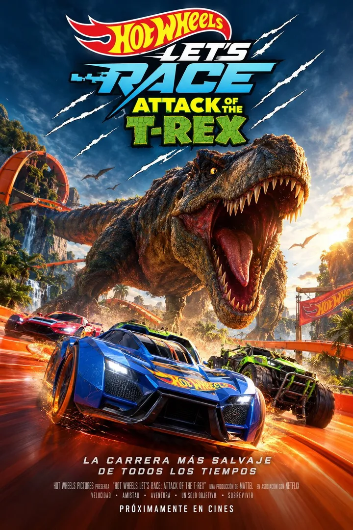 Hot Wheels, ¡a correr! Ataque del T-Rex