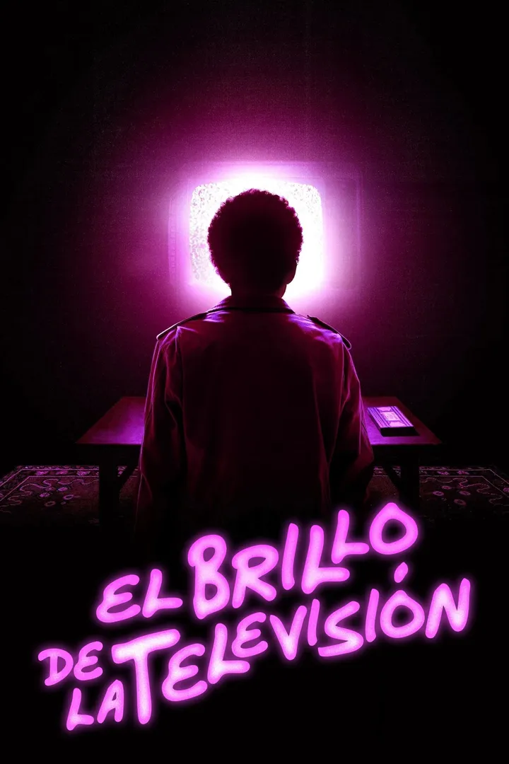 Vi el brillo del televisor