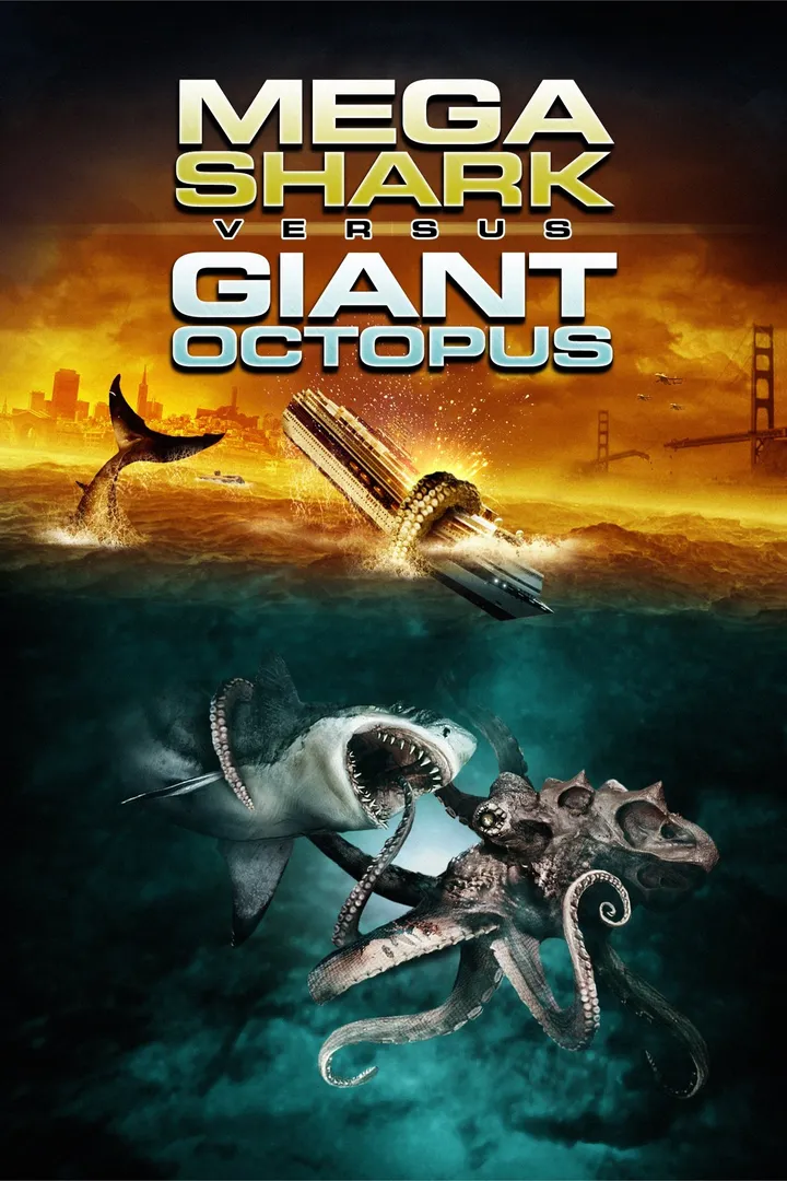 Megatiburón contra pulpo gigante
