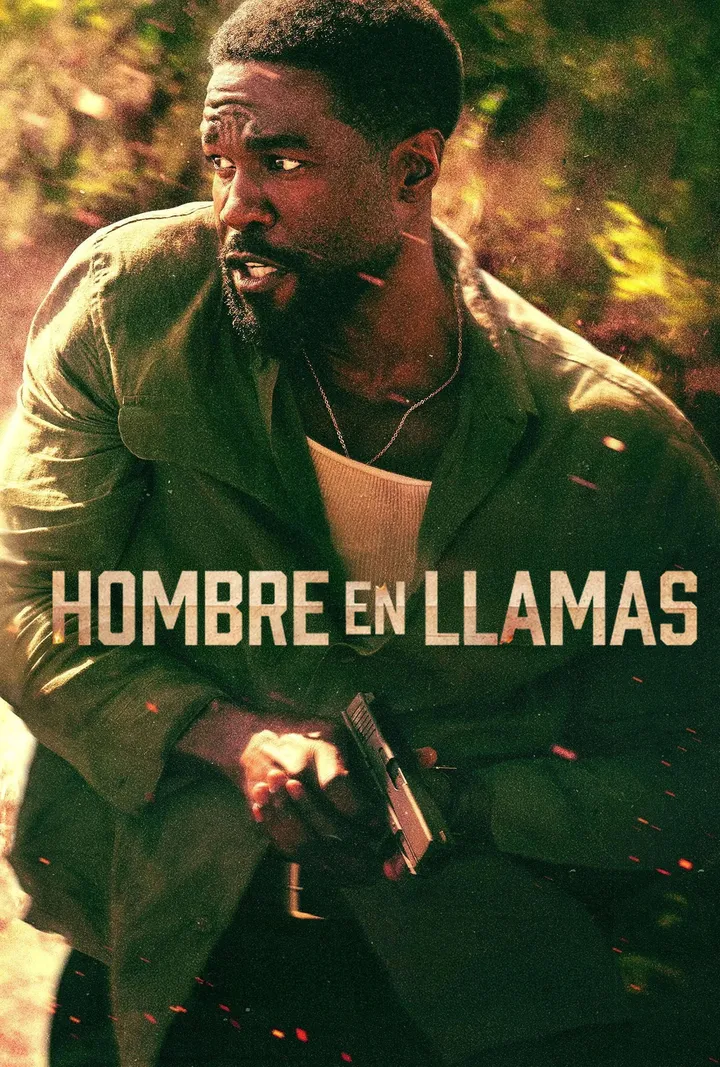 Hombre en llamas